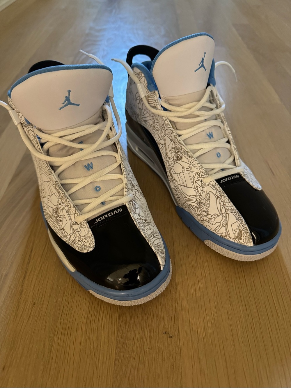 Jordan Dub Zero Legend Blue Men’s size 10